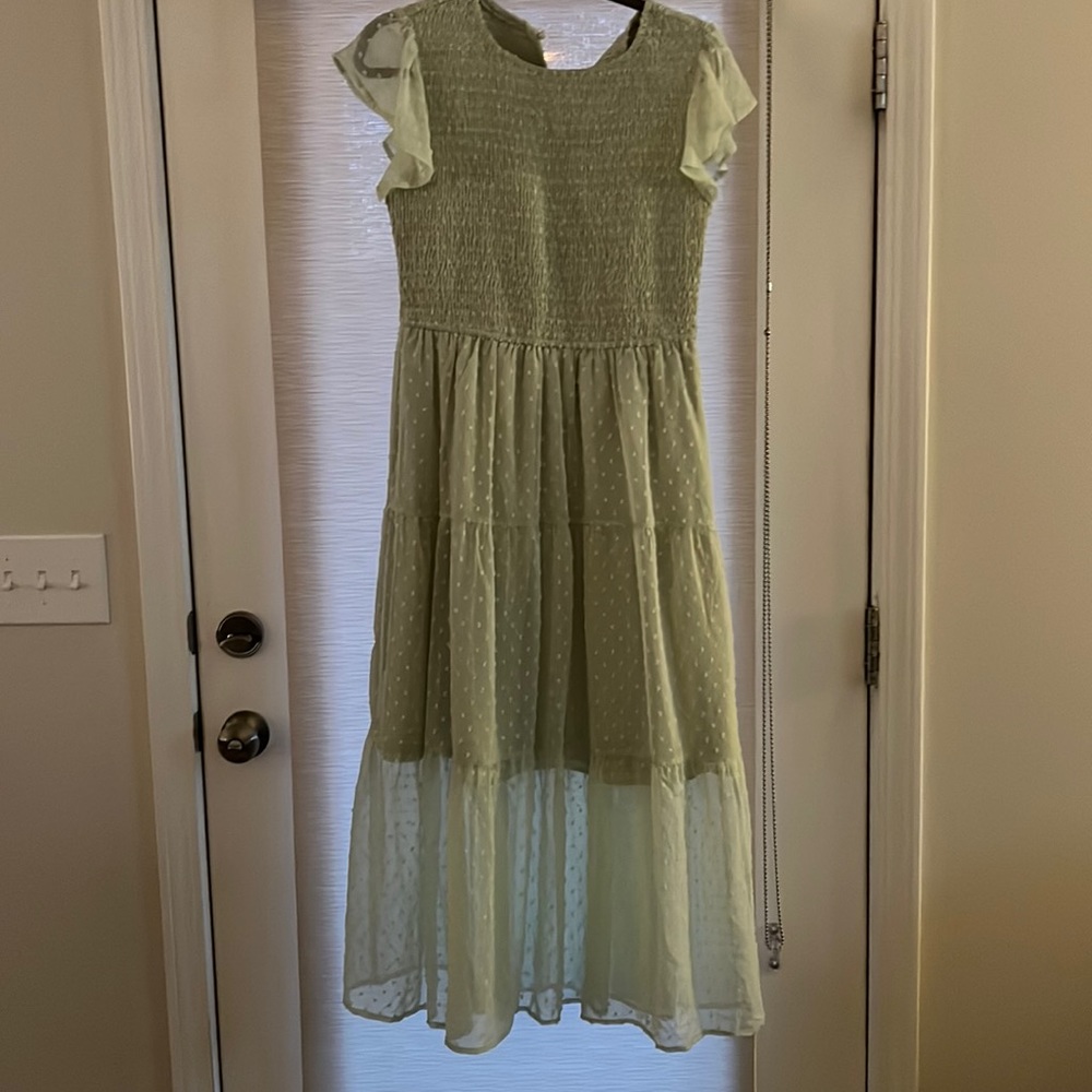Sage Green Maxi Dress